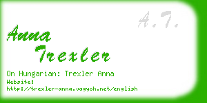 anna trexler business card